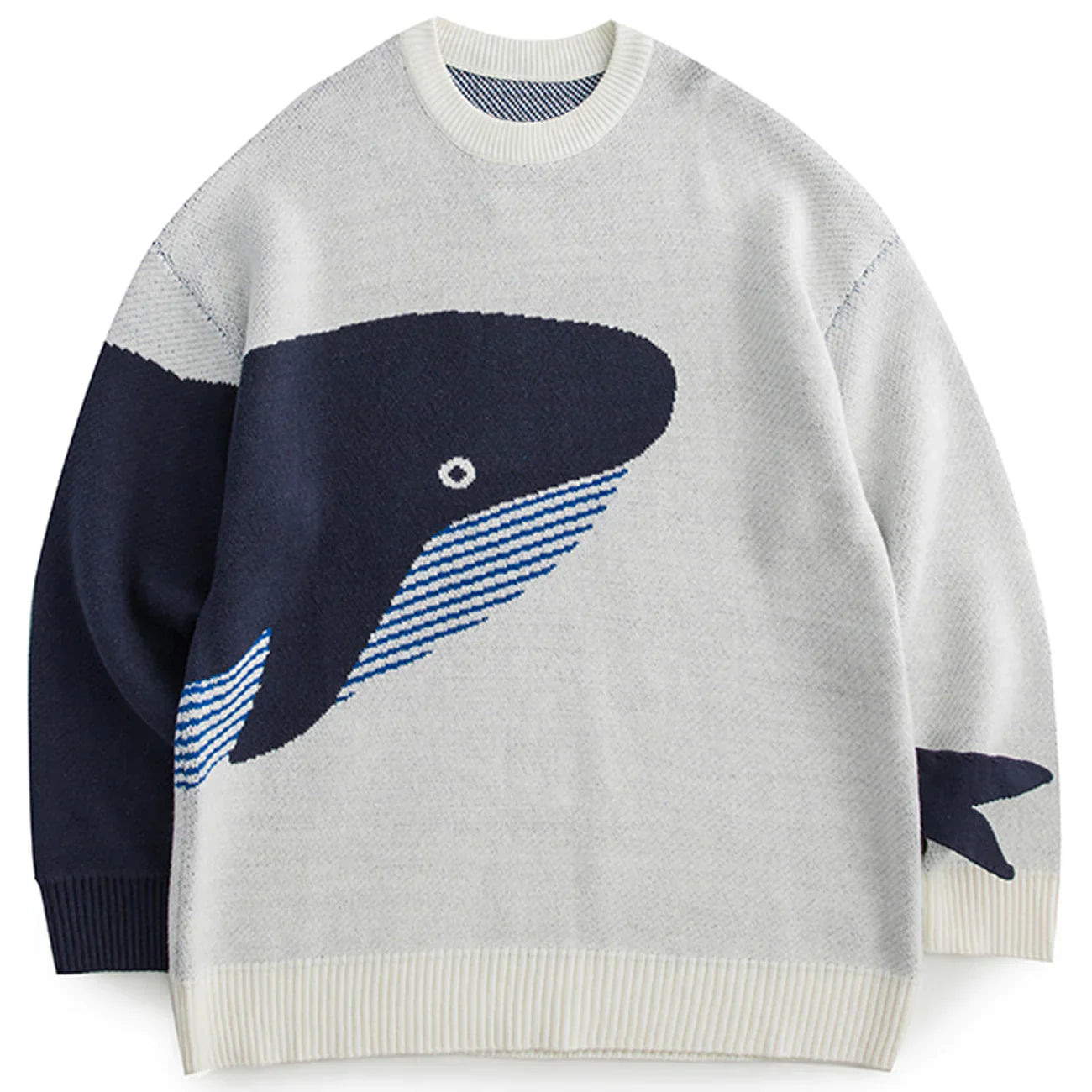 Whale Knitted Sweater - Unisex