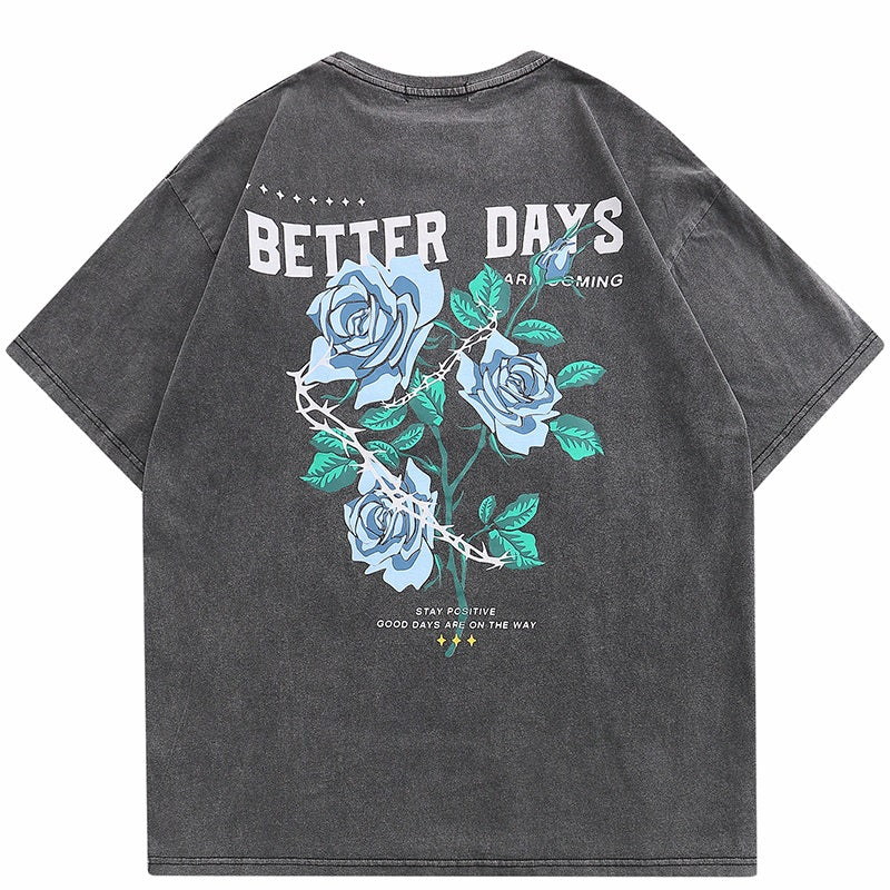 Better Days Two Side Print Unisex T-shirt OVERSIZED