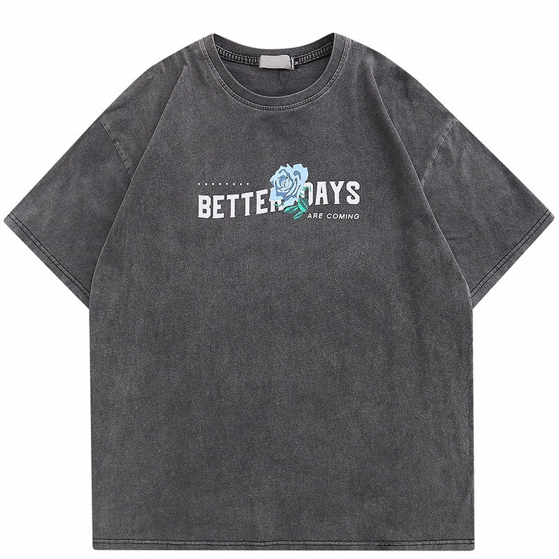 Better Days Two Side Print Unisex T-shirt OVERSIZED