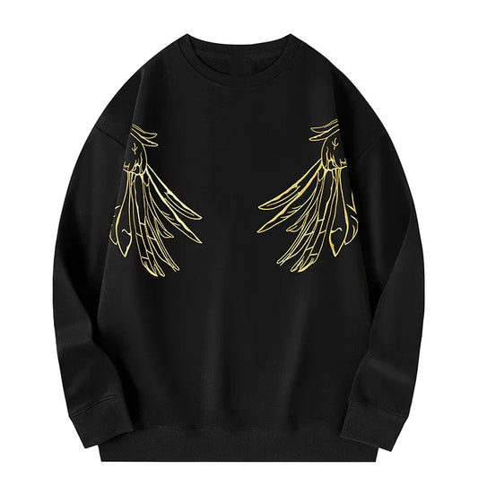 Embroidered Owl Sweatshirt 2 Color - Unisex